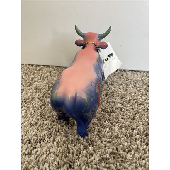 Cow Parade, Big Apple #9163, Westland 2000, I Love New York, w/ Box & Tag - Picture 4 of 10